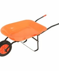 Best Pirce 🥰 Various Brands High Vis Orange Kids Wheelbarrow - KWBO - Carts & Wheelbarrows 🎉