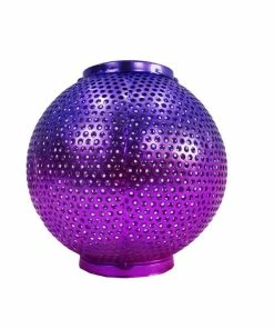 Best reviews of 👍 Alpine Solar Metal Ball Lantern with LED light - QLP1220SLR-PLPK - Lighting, Torches & Firepits 🔔