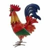 Top 10 💯 RK Brand Alpine Crimson Metal Rooster Décor - LAZ282HH - Garden Accessories 🧨
