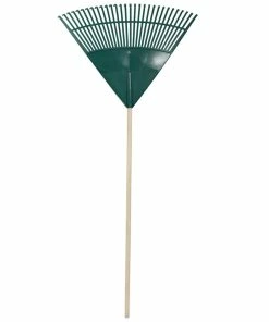 Outlet ⌛ Maple Ridge 30" Poly Rake with Wooden Handle - 20251100410 - Rakes 😉