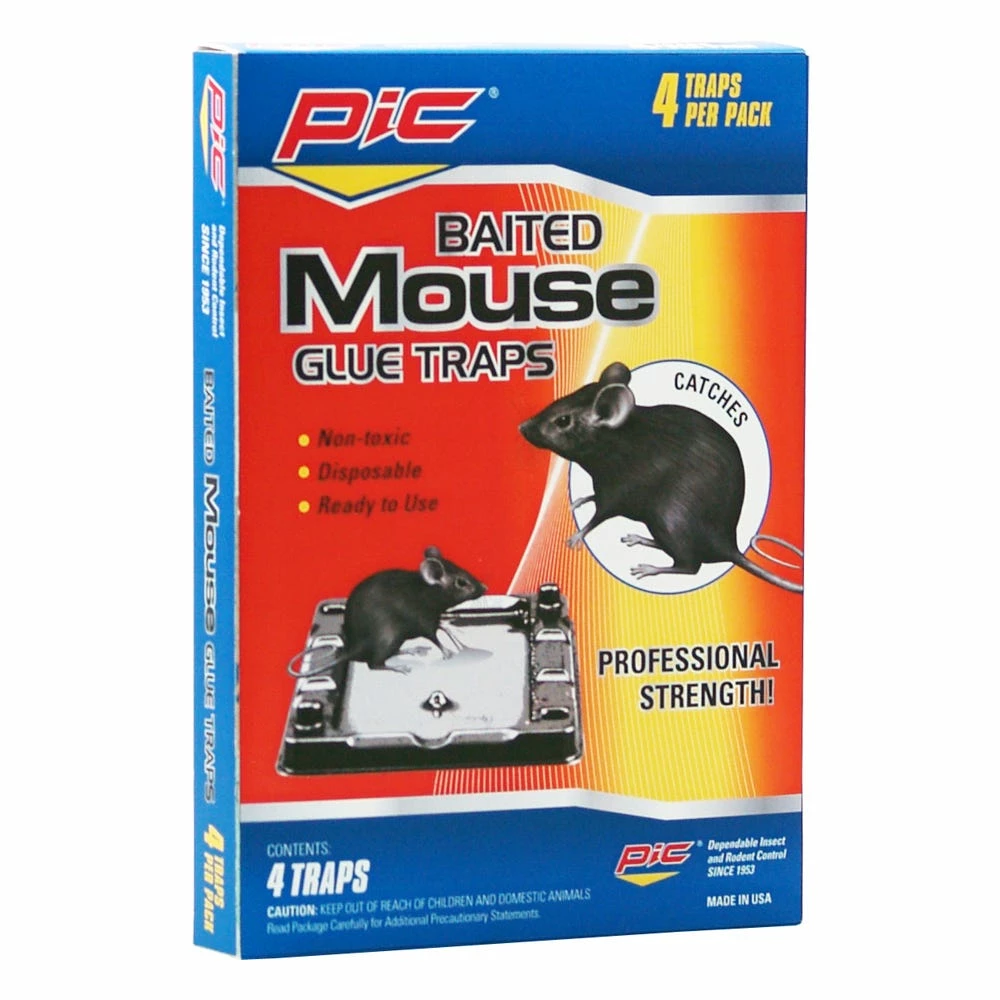 Deals π PIC Baited Mouse Glue Trap, 4- Pack - GT-4 - Baits & Traps π 1 Deals π PIC Baited Mouse Glue Trap, 4- Pack - GT-4 - Baits & Traps π