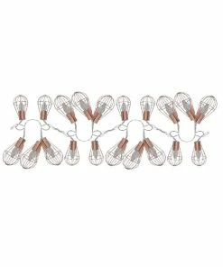 Outlet ✔️ Alpine Gold Metal Hanging String Light Bulbs - COR128HH-20 - Lighting, Torches & Firepits 🥰