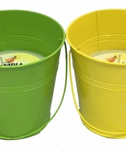 Coupon 🤩 Ambia Painted Citronella Bucket, 18oz - AY71-33005 - Bug Candles & Zappers 🔔