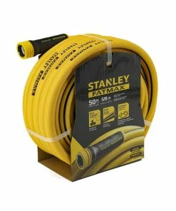 Cheapest ✨ Stanley Fatmax Professional Grade Water Hose, 50' x 5/8", 500 PSI, Yellow - BDS6650 - Hoses & Hose Reels 🔥