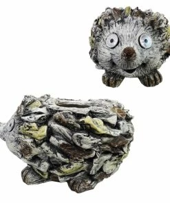 Cheapest 🔥 Alpine Solar Hedgehog Planter - QWR1142SLR - Decorative Planters 🔔