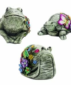 Brand new 😀 Alpine Stone Garden Gemstone Animal Statue - WQA1396AHH - Garden Accessories ✔️