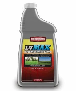 Cheapest 🥰 Gordon's LV MAX Fast-Acting Weed Killer Concentrate, 1 Quart - 70010540 - Lawn Weed Killer 🔔
