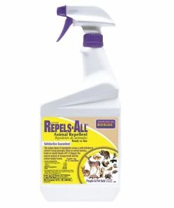 Brand new ❤️ Bonide Repels-All Ready-To-Use Animal Repellent, 1 Quart - 238 - Animal Repellants ✨