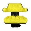 Cheap ❤️ Braber Equipment Economy Suspension Tractor Seat, Yellow - 10004237 - Lawn Mowers & Lawn Care ❤️