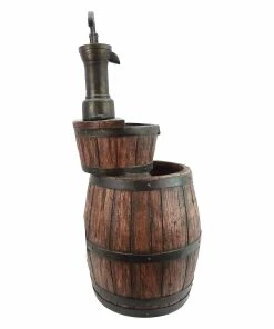 Wholesale π Alpine Pump And Barrel Fountain Led - GXT944 - Garden Accessories π