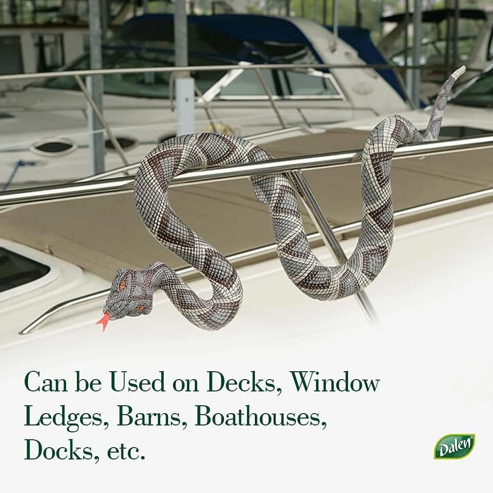 Cheapest π Dalen Natural Enemy 6' Inflatable Snake Scarecrow - NE-SR - Animal Repellants π₯ 4 Cheapest π Dalen Natural Enemy 6' Inflatable Snake Scarecrow - NE-SR - Animal Repellants π₯ - Image 4