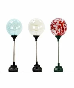 Outlet π€© RK Brand Alpine Solar Splatter Glass Ball LED Stake -Assorted HTO172ABB - Garden Accessories βοΈ