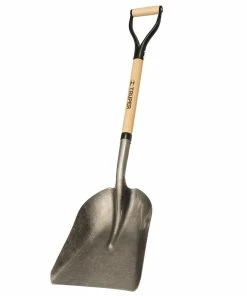 Best Sale 💯 Truper TruPro Eastern Pattern Steel Scoop #2 Blade D Handle - 33113 - Rakes, Shovels & Sweepers 🧨