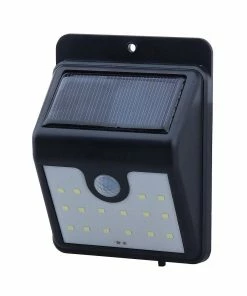 Coupon 😀 Various Brands Solar Powered LED Outdoor 320 Lumen Light - 66160 🔥