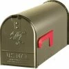 Discount 🔥 Gibralter Solar Group T1 Steel Bronze Rural Mailbox - E1100BZ0 - Mailboxes & Signs 👏