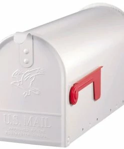 Best deal 👏 Gibralter Solar Group T1 Steel White Rural Mailbox - E1100W00 - Mailboxes & Signs ❤️
