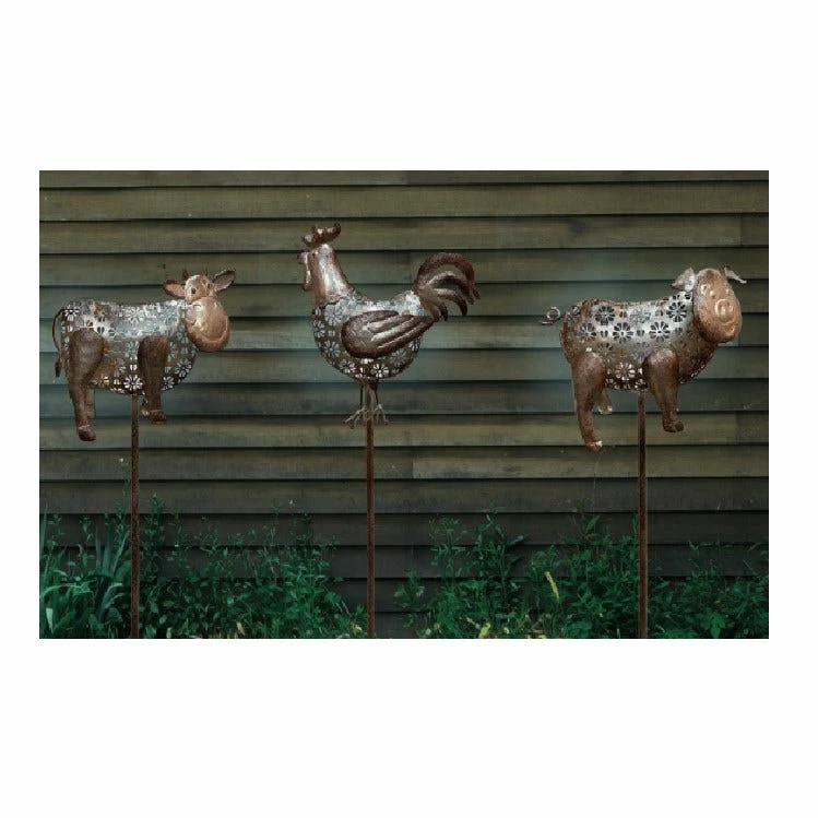 Brand new π RK Brand Alpine Solar Metal Farm Animal LED Stake - SLL2296A - Lighting, Torches & Firepits π 2 Brand new π RK Brand Alpine Solar Metal Farm Animal LED Stake - SLL2296A - Lighting, Torches & Firepits π - Image 2