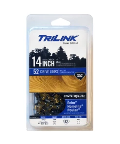 New 💯 TriLink Saw Chain 14 inch Chain w/ 52 Drive Links CL15052TL2 - Chainsaw Parts & Accessories ✔️