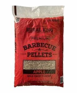 Promo 😍 Rural King Premium BBQ Pellets, Apple, 20 lb. Bag - RK-APP1 - Grill Pellets 🔥
