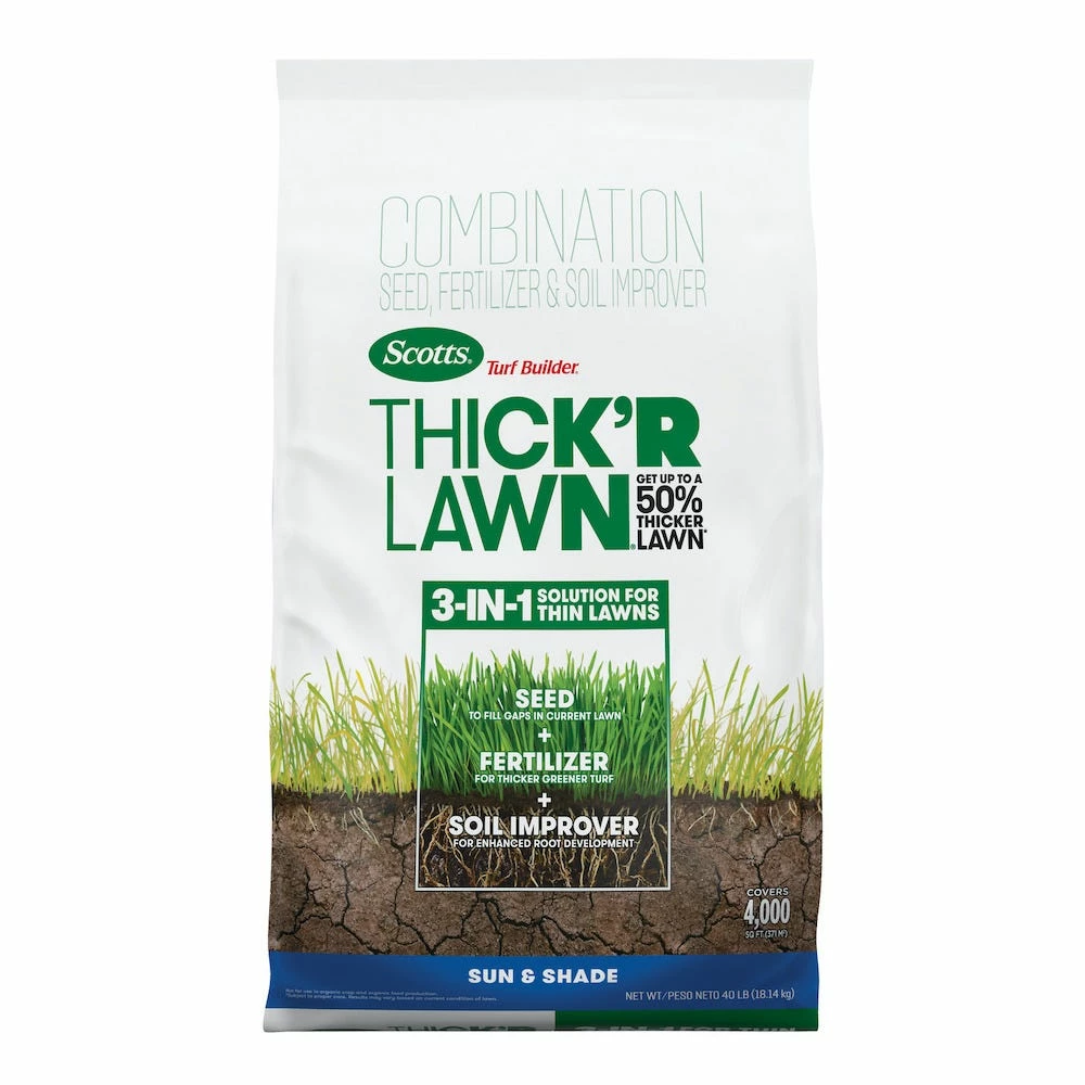 Coupon π Scotts Turf Builder Thick'R Lawn Sun & Shade, 40 lb. - 30158C - Grass Seed π 1 Coupon π Scotts Turf Builder Thick'R Lawn Sun & Shade, 40 lb. - 30158C - Grass Seed π