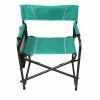 Hot Sale 😍 Various Brands Director's Chair with Table - Teal 87-843-0204 - Camp Furniture 😉