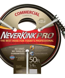 New 🔥 Apex Commercial Duty No Kink 50' Length 5/8" Diameter Hose - 8844-50 - Hoses & Hose Reels 😀