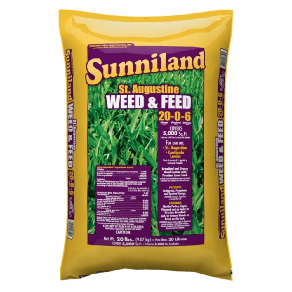 Promo π Sunniland St. Augustine 20-0-6 Weed & Feed, 20 Pounds - 128820 - Fertilizers & Plant Food π€© 1 Promo π Sunniland St. Augustine 20-0-6 Weed & Feed, 20 Pounds - 128820 - Fertilizers & Plant Food π€©