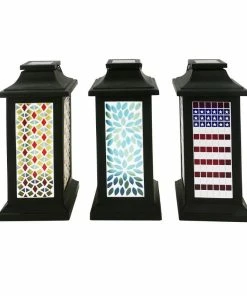 Best reviews of 🎁 Alpine Solar Mosaic LED Lantern - SKY240ABB - Lighting, Torches & Firepits 🔥