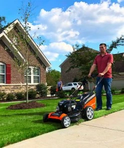 Brand new 😍 Yard Force 22" 3-in-1 Self-Propelled Gas Mower with Electric Start Briggs & Stratton 675EXi 163cc engine - YF22ESSPV - Push Lawn Mowers 🥰 -Cheap Lawn Store 32bcc217a78531a3be388fd633d580ec7e1901f3 63096003 2