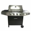 Wholesale 🛒 217 Grilling Company 217 Grilling Co. 4 Burner Gas Grill with Side Burner - GR2296601-GY - Charcoal Grill ⭐