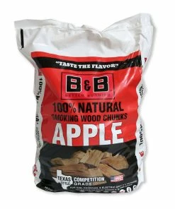Hot Sale π B&B Charcoal Apple Smoking Wood Chunks, 549 Cu. In. - C00141-B - Flavorers & Seasonings π