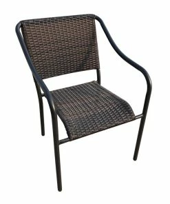 Cheap 🛒 Maple Ridge Outdoor Wicker Stacking Chairs - SW-RK956W - Patio Sets & Furniture 🧨