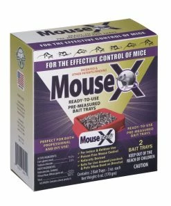 Cheap ✔️ Various Brands MouseX Ready Use Bait Trays, 2 Pack - 620107 - Animal Repellants 🎉