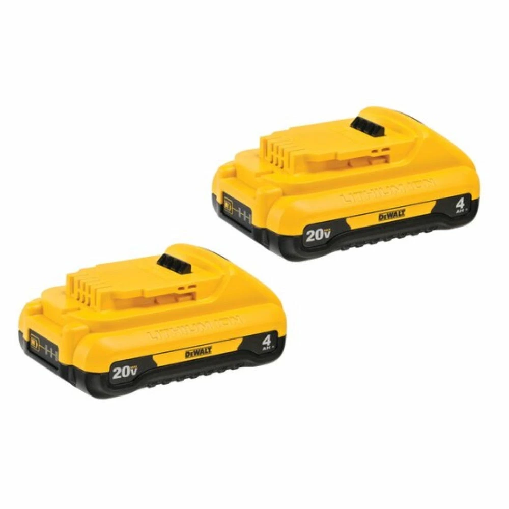 Budget π€© Black & Decker DeWalt 20-Volt MAX Compact Lithium-Ion 4.0Ah Battery Pack, 2 Pack - DCB240-2 - Lawn Mowers & Lawn Care π€© 1 Budget π€© Black & Decker DeWalt 20-Volt MAX Compact Lithium-Ion 4.0Ah Battery Pack, 2 Pack - DCB240-2 - Lawn Mowers & Lawn Care π€©
