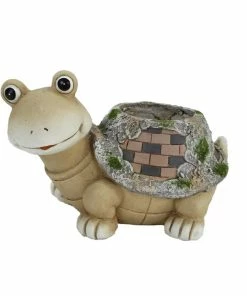 Cheap 😍 Alpine Light Brown Turtle Statue Pot Planter - HEH410 - Decorative Planters 😉