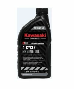 Discount ⭐ Kawasaki Engines Kawasaki 15W-50 4-Cycle Oil, 1 Quart - 999696501 - Lawn Mower Accessories 🥰