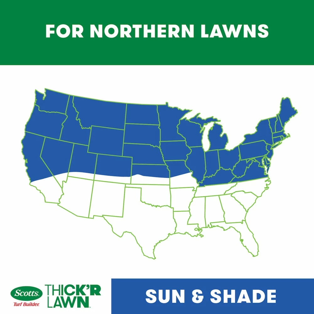 Coupon π Scotts Turf Builder Thick'R Lawn Sun & Shade, 40 lb. - 30158C - Grass Seed π 5 Coupon π Scotts Turf Builder Thick'R Lawn Sun & Shade, 40 lb. - 30158C - Grass Seed π - Image 5