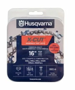 Buy 🎁 Husqvarna 16 Inch Chainsaw Chain X-Cut S93G Semi-Chisel 0.375 Inch 0.050 Gauge 581643602 - Lawn Mowers & Lawn Care 😀