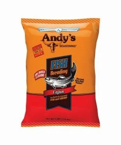 Best deal 🛒 Andy's Seasoning Andys Cajun Fish Breading, 5lb - 50197 - Flavorers & Seasonings 🤩