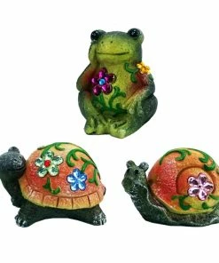 Cheapest 🔥 Alpine Smiling Green Backyard Animal Statue -Assorted WQA1390ABB - Garden Accessories 😉