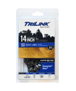 Coupon 🔥 TriLink Saw Chain 14 inch Chain w/ 53 Drive Links CL15053TL2 - Chainsaw Parts & Accessories 😍