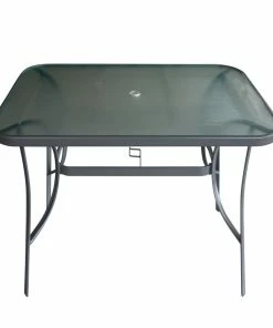 New 👏 Maple Ridge Steel Patio Dining Table - SW-RK964 - Patio Sets & Furniture 🌟