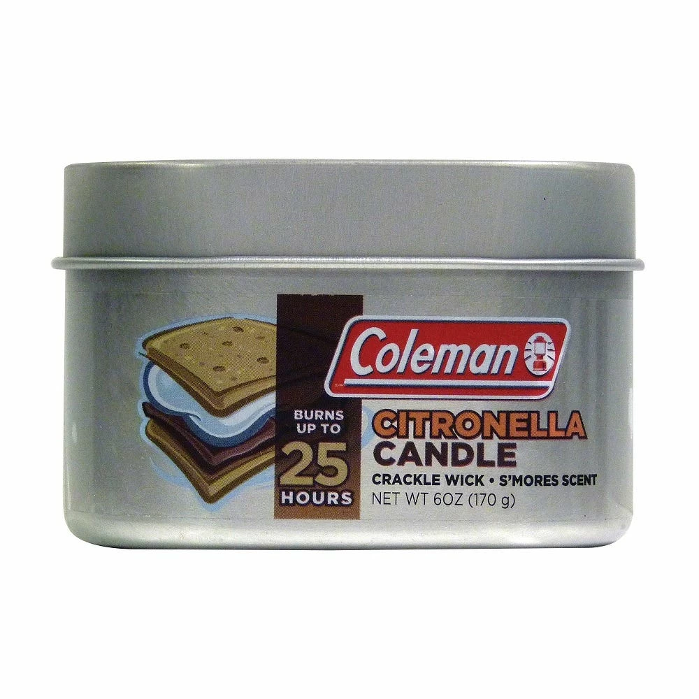 Outlet 𧨠Coleman Citronella Smores' Tin - 7713 - Bug Candles & Zappers π 1 Outlet 𧨠Coleman Citronella Smores' Tin - 7713 - Bug Candles & Zappers π