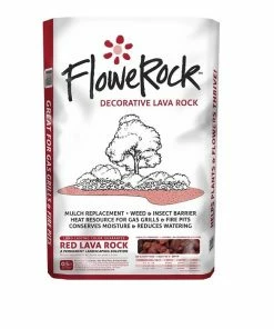 Cheap 🛒 FloweRock 0.5CF Red Lava Nugget - 2RN-M - Landscape Rocks 🔔