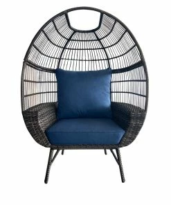 Cheap 😍 Maple Ridge Patio Wicker Egg Chair - SWRK957 - Patio Sets & Furniture ❤️