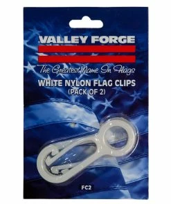 Best reviews of 🌟 Valley Forge Nylon Snap Hooks Pair - FC2 - Flags & Flag Poles ✔️