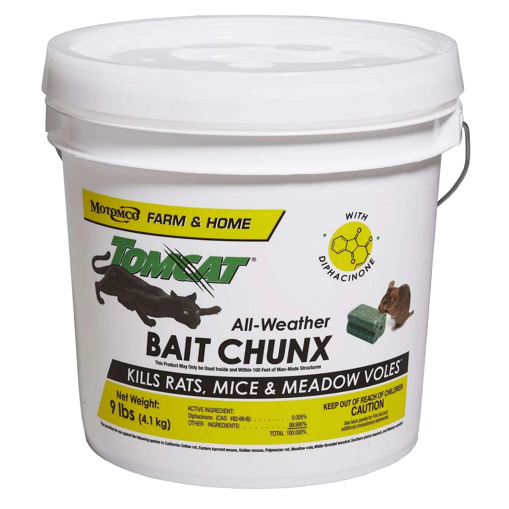 Deals 𧨠Tomcat All -Weather Bait Chunx, 9lb - 32446 - Baits & Traps π 1 Deals 𧨠Tomcat All -Weather Bait Chunx, 9lb - 32446 - Baits & Traps π