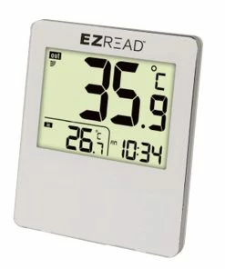 Coupon 😍 EZ Read 8" Dial Thermometer with Hygrometer 840-0209 - Thermometers & Weather Gauges 🔥