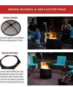 Cheap 🎁 Dragonfire 23.5" Backyard Smokeless Firepit Bundle - 89-50-09 - Fire Pits & Heaters 🔔 -Cheap Lawn Store 525c9e74cae0da00a98c2b5e3c51565627376743 57102042 4