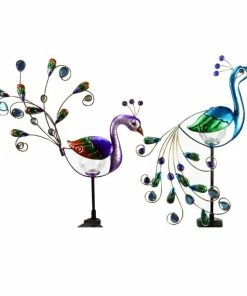Top 10 ❤️ RK Brand Alpine Solar Glossy Peacock LED Stake - SLL2290A - Lighting, Torches & Firepits 🥰